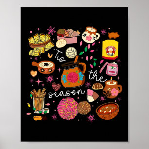 Poster É a Temporada Piada Comida de Natal Mexicana