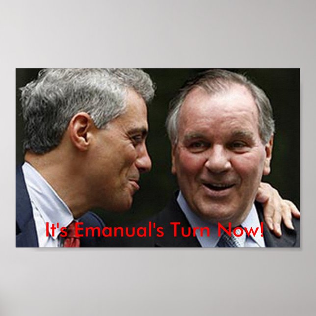 Póster É a vez do Emanual! (Frente)