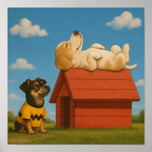 Poster "É a Vida de um Cachorro" (Frente)