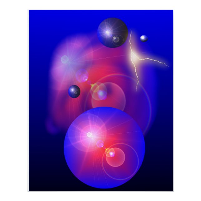 Póster É apenas espaço (Frente)