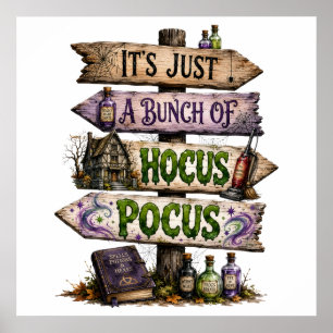 Poster É Apenas Um Monte De Hocus Pocus