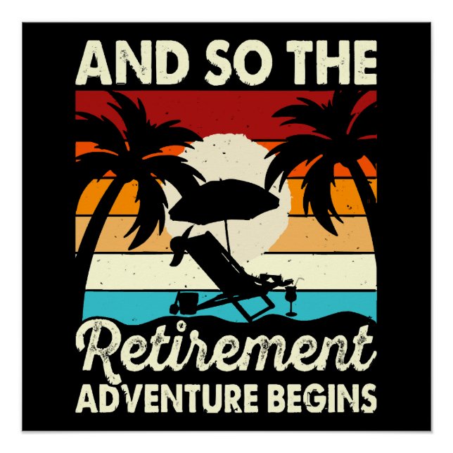 Póster E Assim Começa a Aventura da Aposentadoria (Frente)