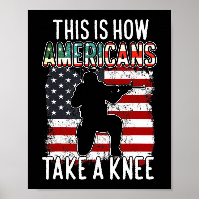Poster É Assim Que Os Americanos Tomam Um Presente Engraç (Frente)