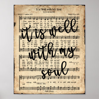 Poster É Bem Vintage Hymn
