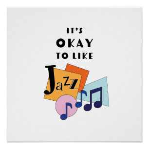 Póster É bom gostar do Jazz V.2