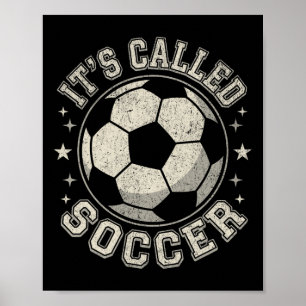 Poster É chamado de soccer não futebol engraçado angustia