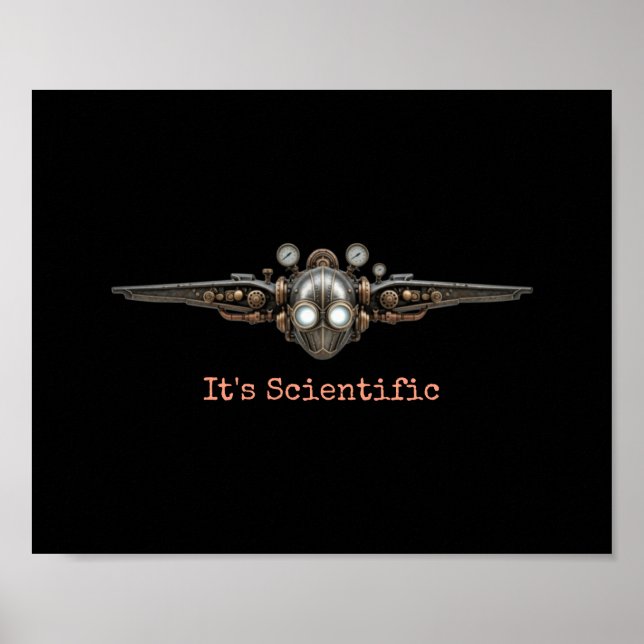 Poster É Científico Cartaz (Frente)