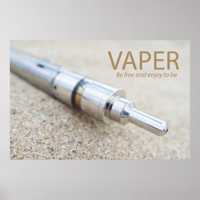 Poster E-cig e vapores (Frente)