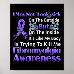 Poster É Como Se Meu Corpo Tentasse Me Matar Fibromialgia