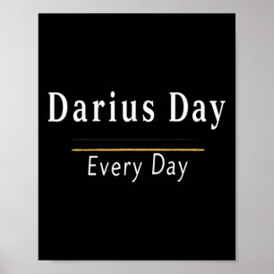 Poster É Darius Day Engraçado Meme - Celebrar Amor1
