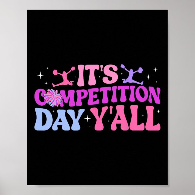 Poster É Dia de Competição de Animação Dia de Comp de Lid (Frente)