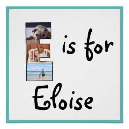 Póster E é para o nome