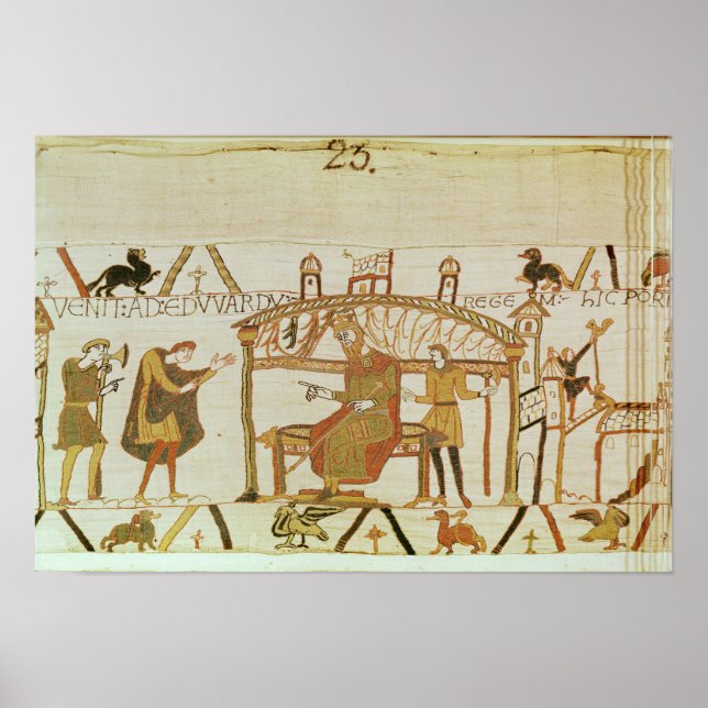 Poster E ele vem antes do Rei Edward (Frente)