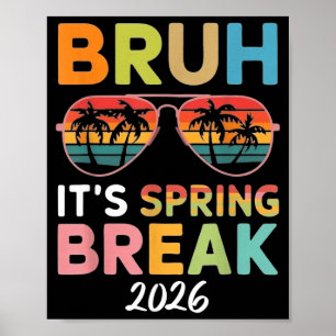 Poster É Férias de Primavera 2026 Férias de Praia Engraça