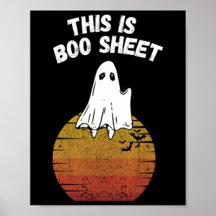 Poster É Figurino Fácil Do Fantasma De Boas Folhas