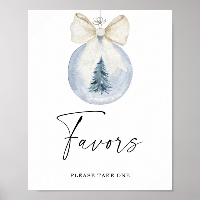 Poster É frio lá fora pôster de Favors (Frente)
