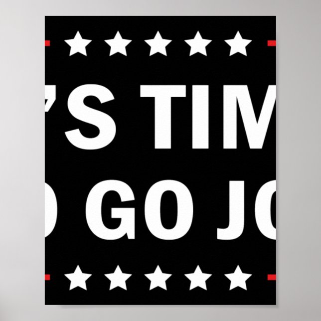 Poster É hora de ir Joe (Frente)