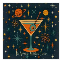É hora do Martini Atômico Estrelas Cósmicas