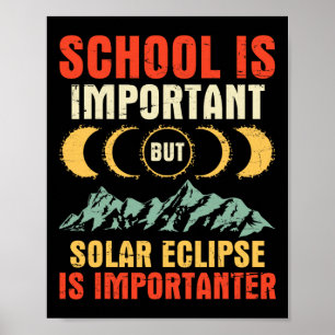 Poster É Importante, Mas O Eclipse Solar Total É Importan