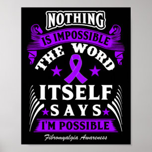 Poster É Impossível! Fibromialgia Sensibilização