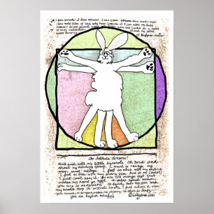 Poster e Impressão de Bunny DaVinci