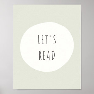Poster e Impressões de leitura do vamos