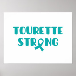 Poster e Impressões fortes do Tourette