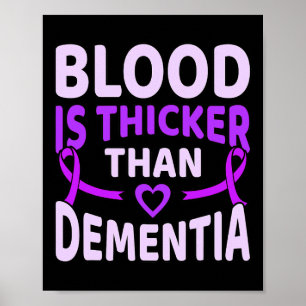 Poster É mais espesso do que a doença de Alzheimerheimer