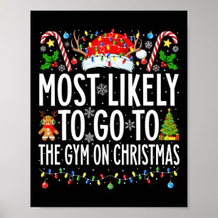 Poster É Mais Provável Ir Para O Gym Na Construção De Por