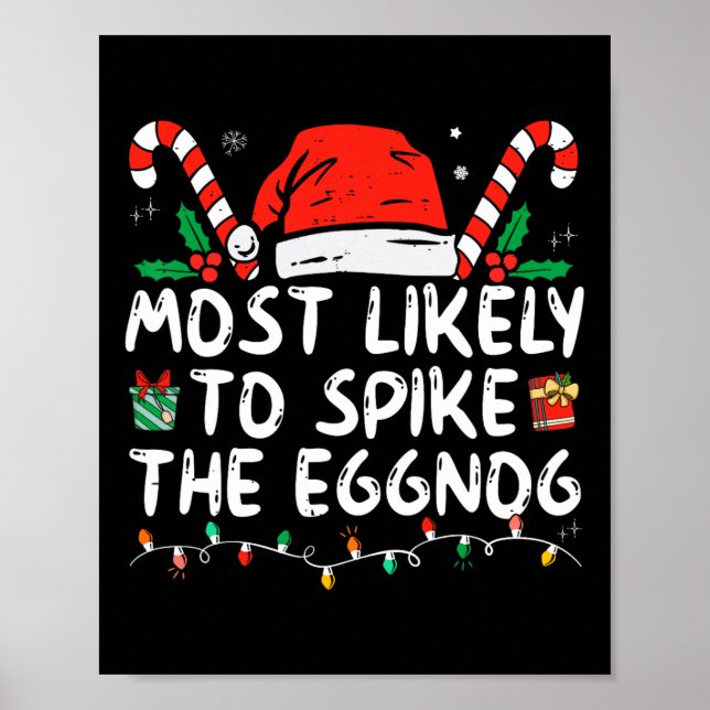 Poster É Mais Provável Que A Família Eggnog Corresponda A (Frente)