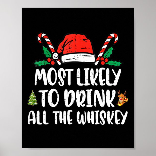 Poster É Mais Provável Que Beba Todo O Cristo Da Família  (Frente)