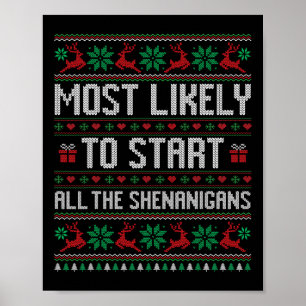 Poster É Mais Provável Que Comecem Todos Os Shenanigans E