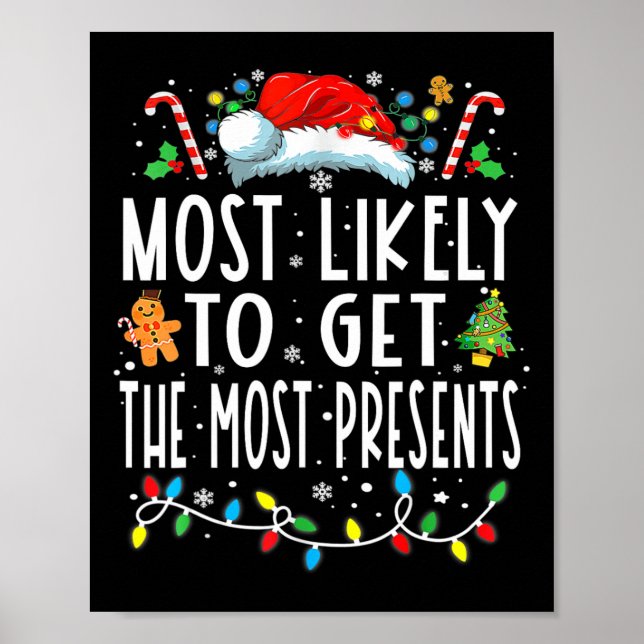 Poster É Mais Provável Ter O Natal Familiar Mais Presente (Frente)