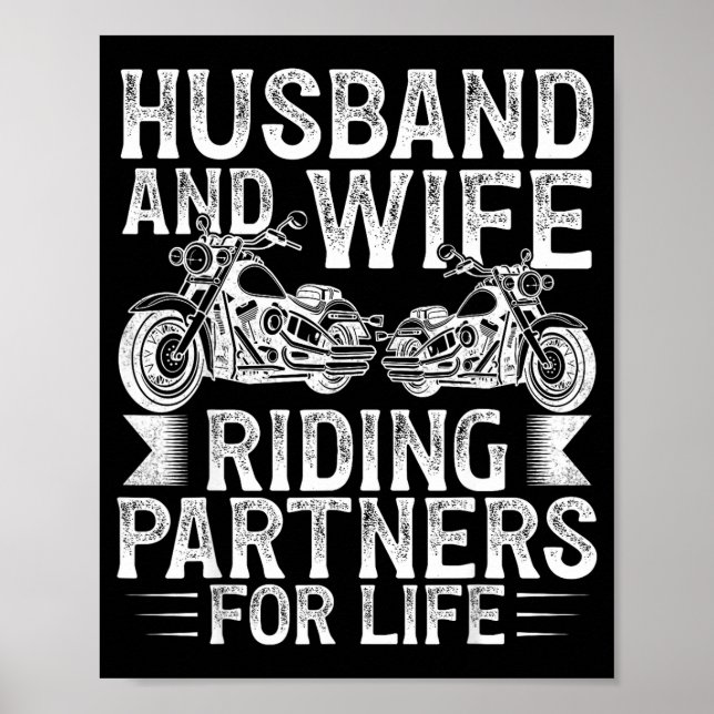 Poster E Marido Esposa Parceiro de Montaria Vida (Frente)