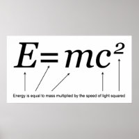E=MC2 Teoria da Relatividade de Einstein