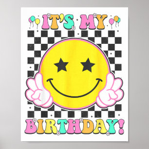 Poster É Meu Aniversário Garotas Mulheres Adolescentes Cr