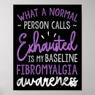 Poster É Minha Faixa de Sensibilização por Fibromialgia d