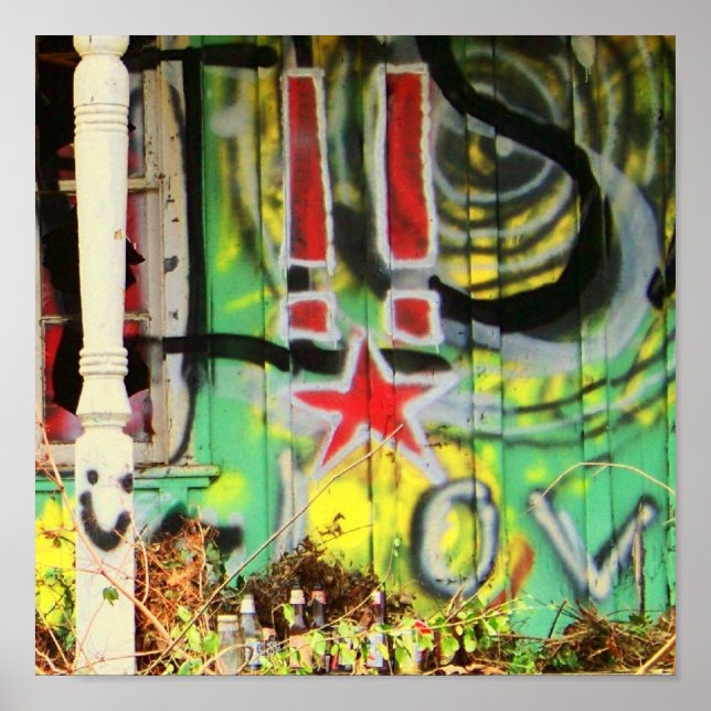 Póster é muito grafitti? (Frente)