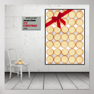Poster "É Natal" de Jessica Claus