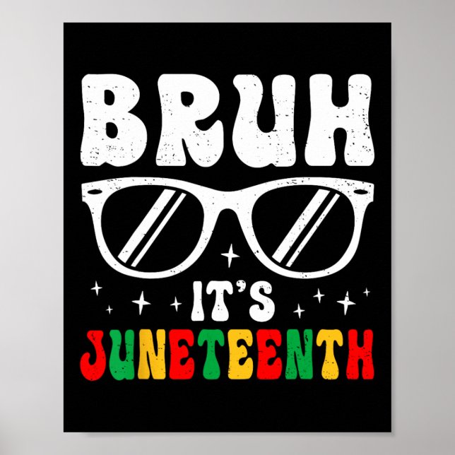 Poster É o Juneteenth, Rapazes, Moças, Crianças, Liberdad (Frente)