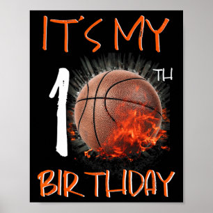 Poster É o meu 10º aniversário Bysketbyll
