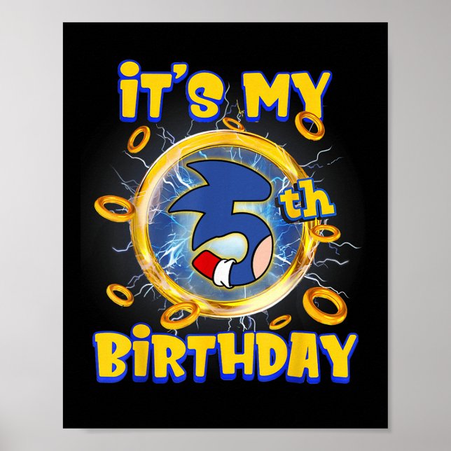 Poster É o meu 5 Birthday Boy Mating Party Funn (Frente)