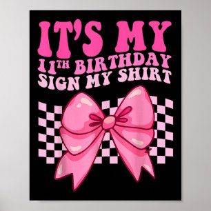 Poster É O Meu Símbolo De Aniversário De 11, O Meu Arco D