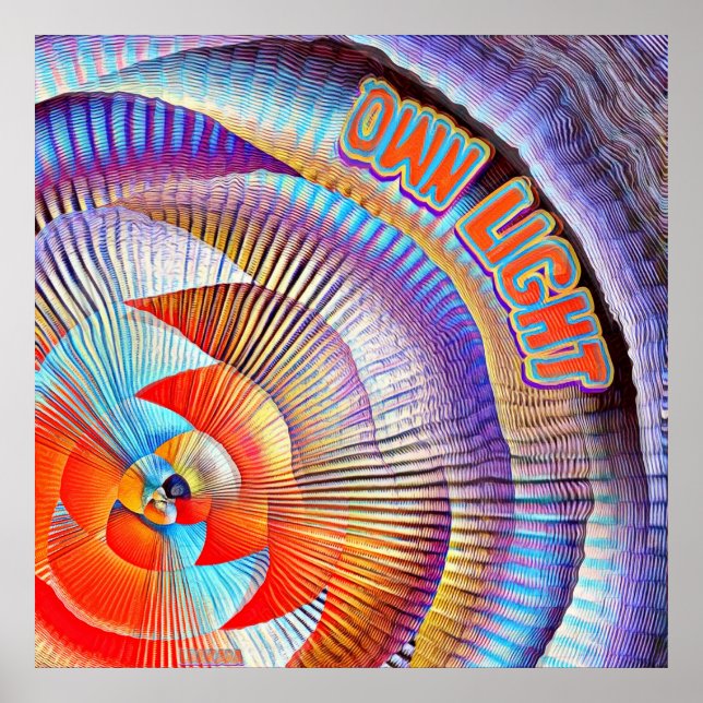 Poster É o seu próprio show de luz! (Frente)