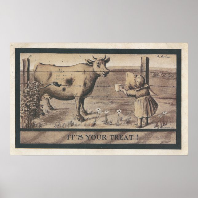 Póster É o teu tratado! (Frente)