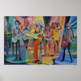 Póster É o único Rock and Roll