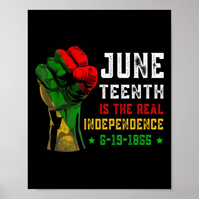 Poster É o Verdadeiro Dia da Independência 1865 Orgulho d (Frente)