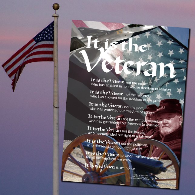 POSTER É O VETERANO (Criador carregado)