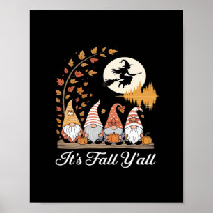 Poster É outono Todos os Gnomos outono
