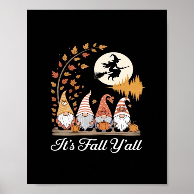 Poster É outono Todos os Gnomos outono (Frente)
